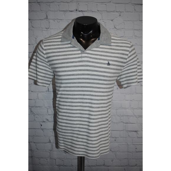 An Original Penguin Munsingwear Golf Polo Shirt Mens Size Large Slim Textured - Picture 5 of 6